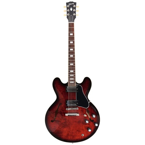 Gibson 335 figured blood - figured,