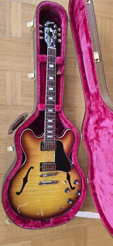 Gibson 335 figured iced tea - figured,